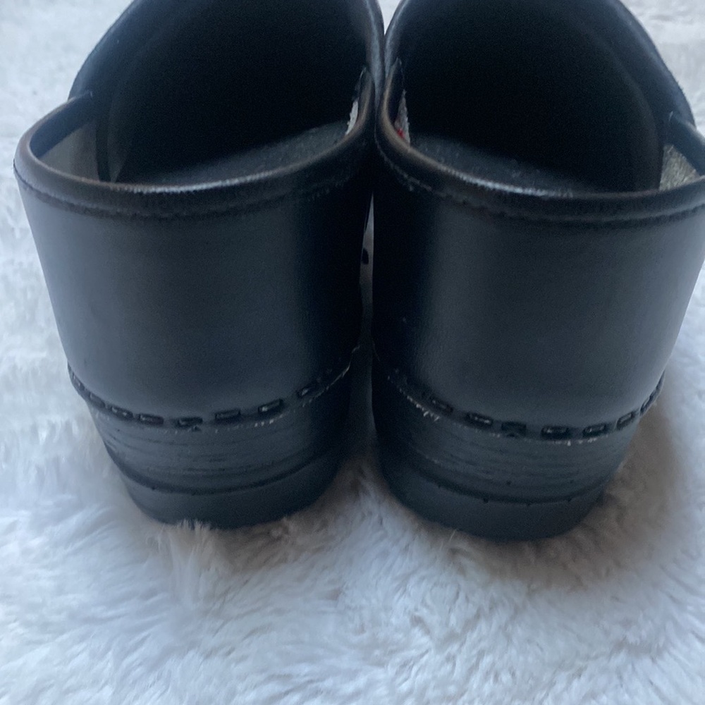 Sanita 7.5 - 8 (38)Clogs Comfort Professional Shoes Black Nursing Walking - Picture 3 of 14